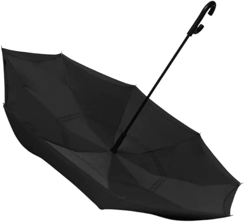 Umbrella Umbrellas Large Golf Umbrella Auto Open Reverse Umbrella Inverted Stick Umbrella Double Canopy Vented Cane Umbrella Rain Umbrella