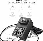 Replacement 12V AC DC Power Cord Charger for TP-Link Deco M3 M4 M5 S4 X20 X55 X60 X90 P9 E4, AC1750 AX1800 AX3000 T120150-2b1 Archer A7 A8 A21 AX50 C9 C50 C900 WiFi Router Adapter Power Supply Cable