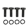 TRQ Front Steering & Suspension Kit Ball Joint Center Link Tie Rod Compatible with 1986-1994 Nissan D21 1995-1997 Pickup #2