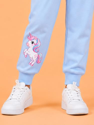 Image of KiddoPanti Boys Solid Fleece Track Pants | Cotton Poly Fleece Fabric | Ankle Length Bottom Rib | 2 Front Patch Pocket | Elastic Waist & Drawcord | Jogger Track Pants for Boys