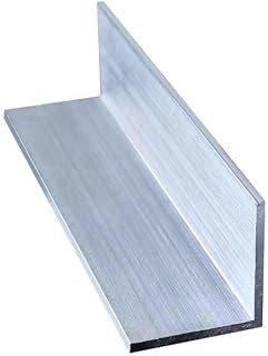 GatherTOOL 6063 Right Angle Aluminum L-Shaped Sides 30mm X 30mm Series Aluminum Alloy Thickness 1mm/2mm/3mm/5mm Aluminum Edging Triangle Profile DIY (Size : 24cm 2Pcs, Color : Thick 1mm)