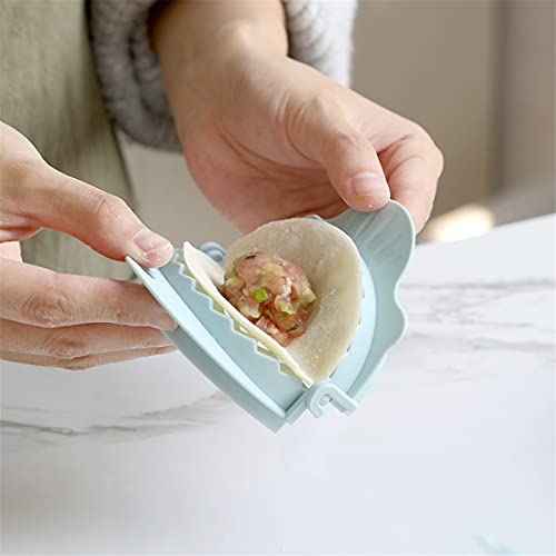 DIY Dumplings Maker Tool Wheat Straw Jiaozi Pierogi Mold Dumpling Mold Clips Baking Molds Pastry Kitchen Accessories - Thumbnail 5