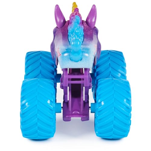 image for Monster Jam, Official Sparkle Smash Monster Truck, Die-Cast Vehicle, 1