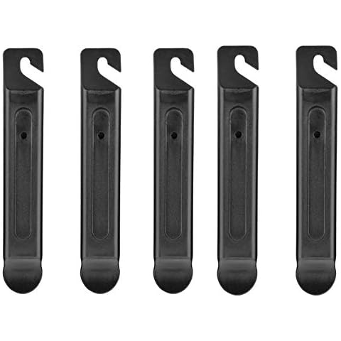 MXXiiv 8 Pcs Bicycle Tire Levers, Premium Tire Tyre Levers Hardened Bike Nylon Tyre Spoon Iron Changing Tools Tire Repairing Tool Bicycle Tyre Bar Rod to Repair Bike Tube Cover