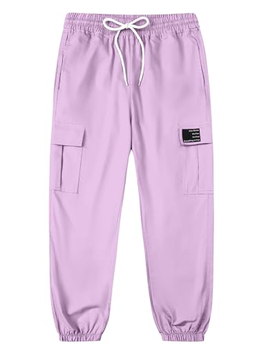 Image of SANGTREE Girls & Womens Drawstring Cargo Jogger Pants,3 Years - Women 3XL
