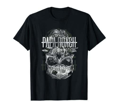 Papa Roach - T-Shirt Officiel - Homme - Noir - Small - Manche Courte - Classique