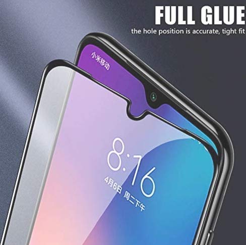 Image of ZARALA Tempered Glass Screen Protector Compatible for (Black) with Edge to Edge Coverage and Easy Installation kit (nokia 7.2)