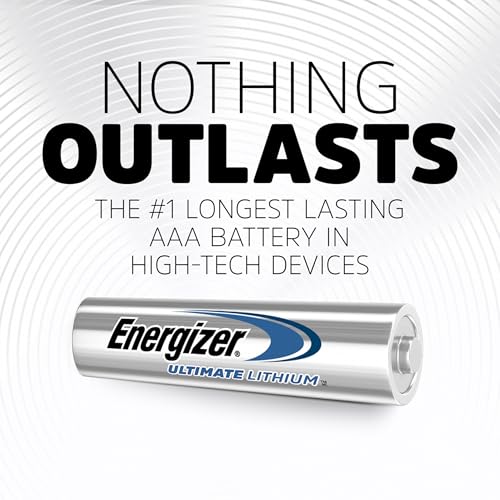 energizer ultimate lithium aaa batteries 1 pack lithium triple a batteries 24 count