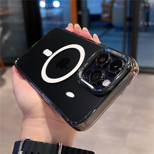 Coque iPhone 12 Pro Max antichoc magnétique : protégez des chutes et chargez sans fil en acrylique