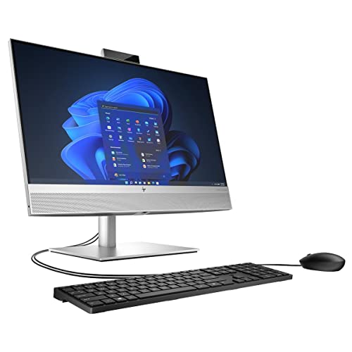 Image of HP EliteOne 840 G9 All-in-One Computer - Intel Core i5 12th Gen i5-12500 Hexa-core (6 Core) 3 GHz - 16 GB RAM DDR5 SDRAM - 256 GB M.2 PCI Express NVMe SSD - 23.8 inch Full HD 1920 x 1080 Touchscreen