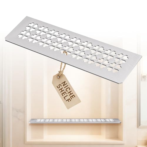 Powhorse Shower Niche Shelf Fit for Schluter Prefabricated Kerdi Board SN/-SNLT, 4mm Thick, Love...