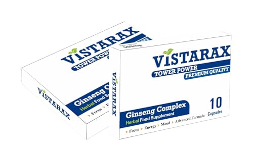 VISTARAX - Stronger and Longer for Confident Performer - Ultra Strong Performance Enhancing Pills, Stamina Endurance Booster Supplement Pills for Men - 10 Ginseng Capsules - Image 2