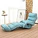 LTJTVFXQ-shelf Chaise de Chaise inclinable Chaise de Plancher Ajustement Multi-Vitesses Femme Enceinte intérieure en Plein air Pliante, Vieil Homme, Loisirs et Relaxation Confortable