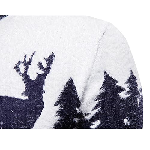 Pulls de laine tricoté chaud homme pull-over épais pour hiver - 5