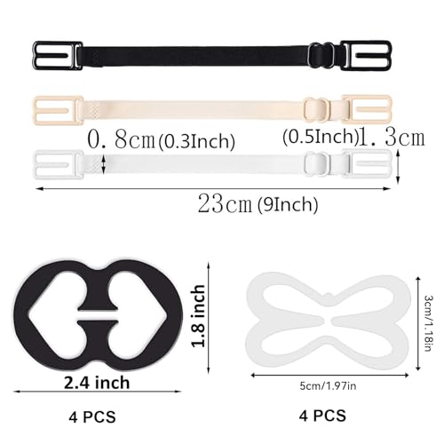 Bra Strap Clips Holder, Bra Clips to Make Racerback, Bra Strap Holders for Slip, Bra Clips for Conceal Straps - Bra Converter Cleavage2