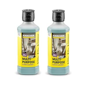 Kärcher Bodenreiniger Universal RM 536, für streifenfreie Ergebnisse auf allen Hartböden, 500ml Konzentraft ergeben verdünnt 40l Reinigungsflüssigkeit (Packung mit 2)