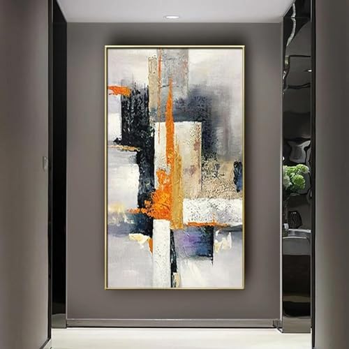 Texture abstraite peinture YAJNILUCK décoration grand format mural
