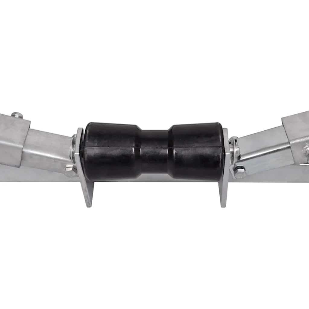 vidaXL Support Fond Rémorque Porte-bateau Rouleaux de Quille Auto Voiture