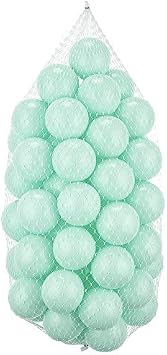 Wellgro Bubble Pops 50 Li Ball Pool Balls - Mint
