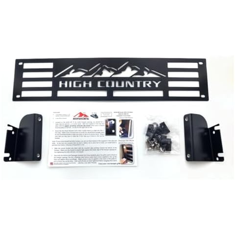 Mountains2Metal HIGH Country Edition Black Compatible with 2015-2019 Chevy 2500 3500 HD M2M #400-130-1 Cover
