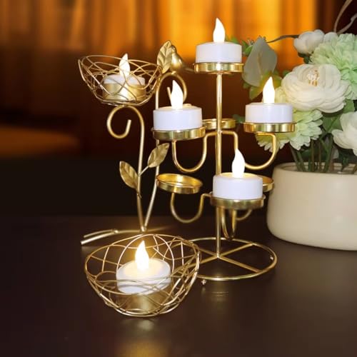 Velas LED navideñas sin llama: evite incendios con estas luces recargables con mando 6