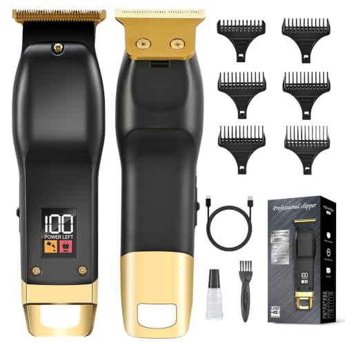 Men's Rechargeable Beard Trimmer and Razor