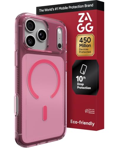 ZAGG Luxe Phone Case for iPhone 18 Pro Max/ 17 Pro Max, Pink