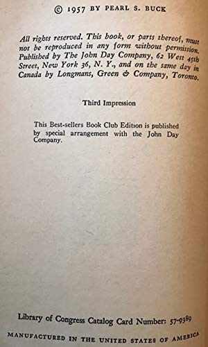 Letter from Peking 0381980391 Book Cover