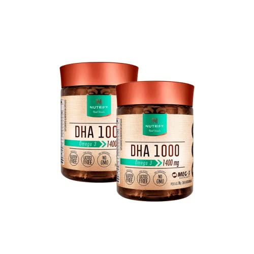 DHA 1000 1400mg KIT 2 x 60 cps NUTRIFY