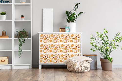 Autocollant 100x50 cm Wallfluent adhésif et lavable pour relooking meuble