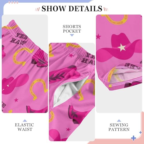 Cowgirl Concept Boys Pants Boys Athletic Pants Long Pant for Boywith Pockets Wide-Leg Size 6-14Y4