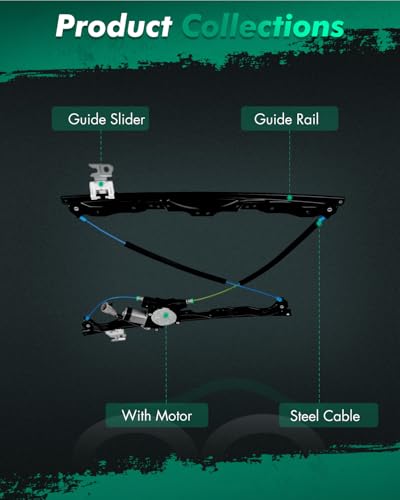 Image of SCITOO Power Window Regulator with Motor for Nissan for Armada