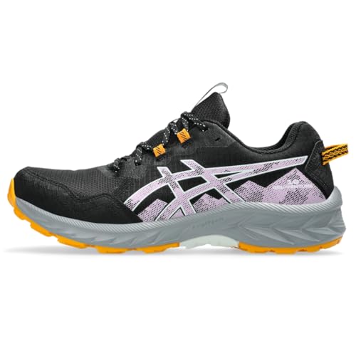 asics(アシックス) レディース Gel-Venture 10 ランニングシューズ, Black/Light Ube。, 8 Wide