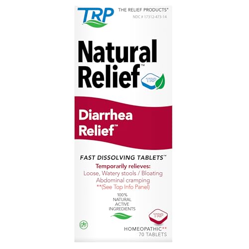 Relief Products Diarrhea Relief Tablets 70ct