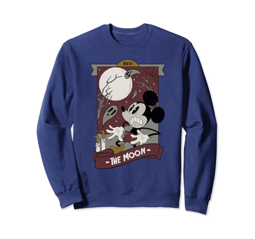 Sweat Mickey Spooky Tarot Halloween Disney pour adulte en coton confortable