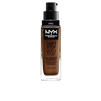 Vista 33 de NYX Professional Makeup Can't Stop Won't Stop - Cepillo para base de maquillaje