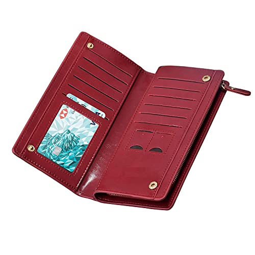 Image of Brand Conquer Bag. (Women Wallet Red)