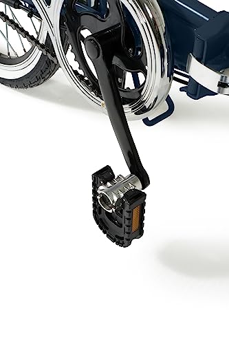 I-Bike Fold Green, Bicicletta Elettrica A Pedalata Assistita, Pieghevole, Unisex Adulto, Blu, Taglia Unica - 6