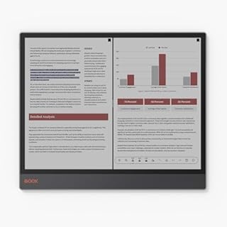 BOOX Tablet Tab X C 13.3 Pollici Colore ePapar 128GB HD Android 13 Luce Anteriore G-Sensore WiFi BT