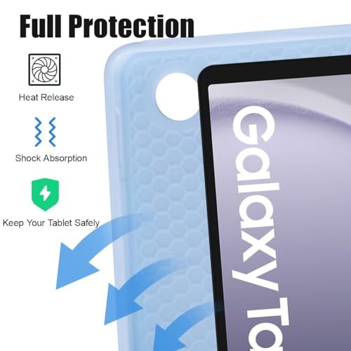 Funda con teclado para Samsung Galaxy Tab A9 Plus de 11 pulgadas 2023 con Bluetooth magnético 3