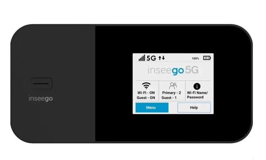 MiFi X PRO 5G M3100 Unlocked Mobile Hotspot WiFi 6 Portable Router with Ethernet Port USB-C 5050mAh Battery Connect Up to 32 Devices Travel Hotspot by Inseego (Like New)