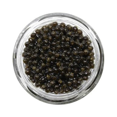 Caviar siberiano polaco - Huevas de esturión real - Lyna Polska (16 onzas (15.87 oz))