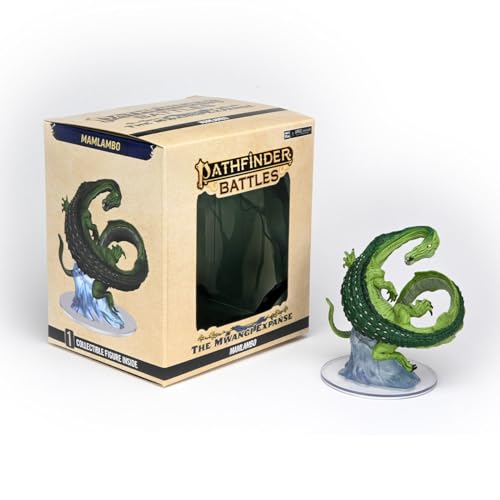 Mamlambo Pathfinder Battles figurine pour combat aquatique Mwangi