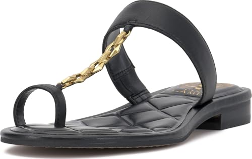 Sandales plates Lexie avec semelle ergonomique noire en 41