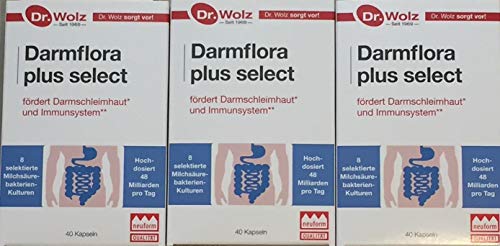 Dr. Wolz Darmflora plus select 3 x 40 Kapseln (Dreierpack)