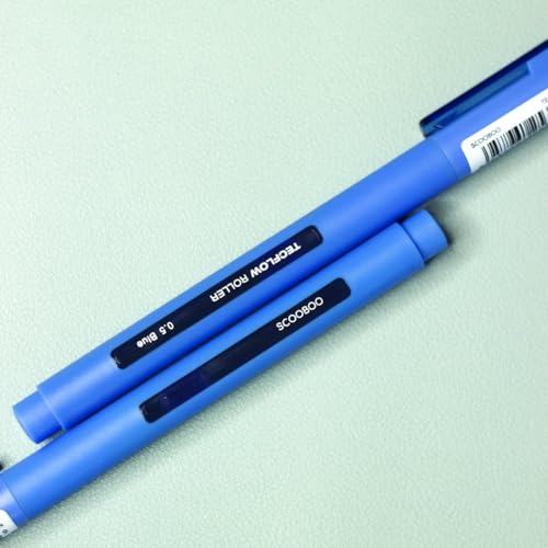Image of Kaco Tecflow Roller Pen- Pack of 3 (Blue)