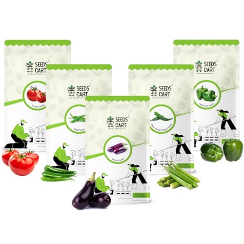 Indian Veggie Combo (Tomato,Chilli, Brinjal, Okra, Capsicum) Plan...