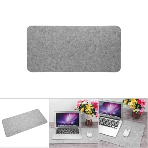 Orret Home 100x50 cm Büyük Keçe Masa Pedi – Kaymaz Anti-Statik Bilgisayar ve Klavye Altlığı, Ofis ve Ev İçin Masa Koruyucu Mouse Pad, Geniş Çalışma Alanı Masa Paspası