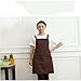ASWRTYJO Korean Fashion Cotton Apron Restaurant Kitchen Manicure Supermarket Female Overalls
