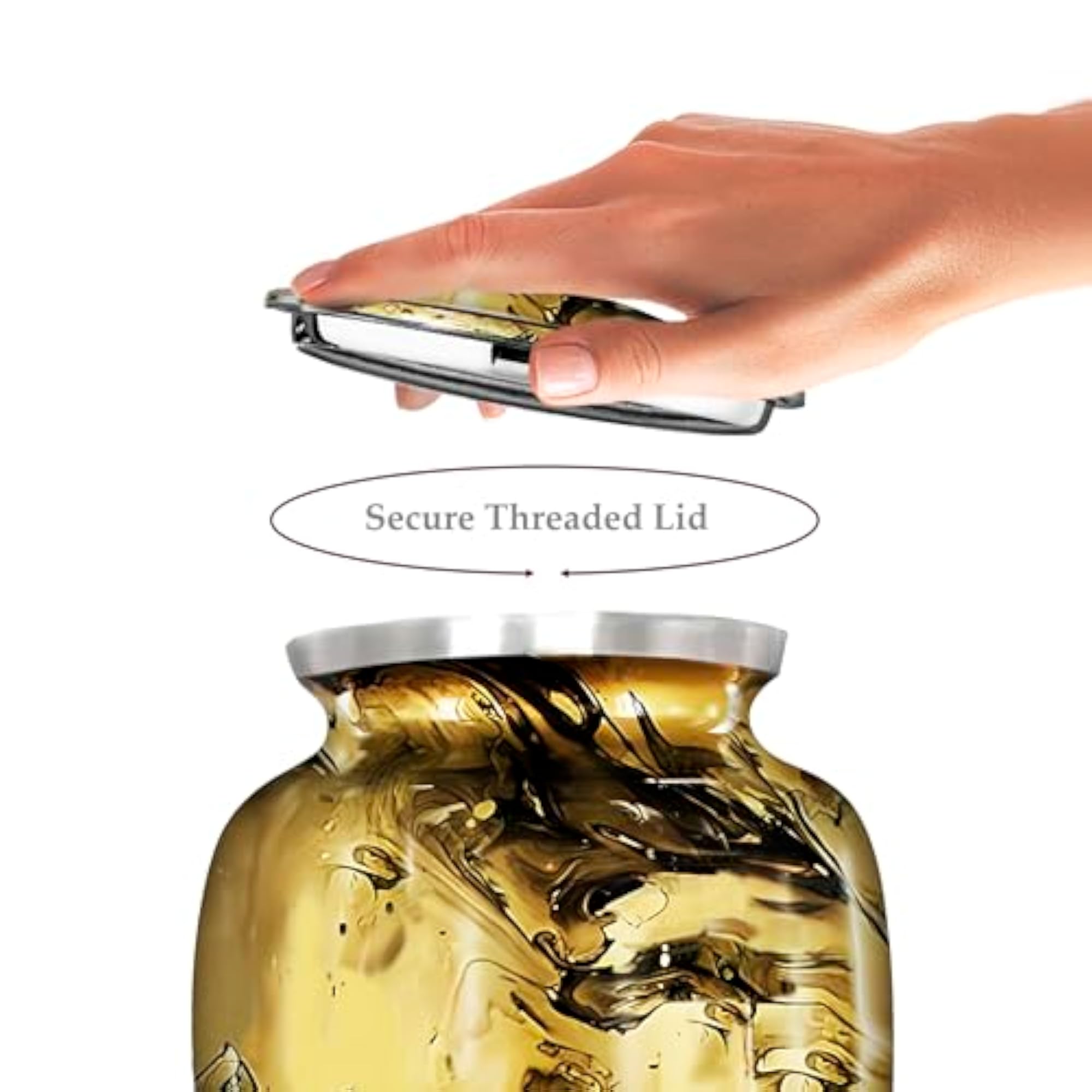 Handcrafted Cremation Urn for Adult Ashes